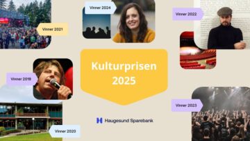 Plakat med vinnere fra tidligere år